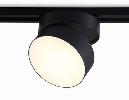 Светильник светодиодный трековый GL6877 BK черный LED 16W 3000K D115*90