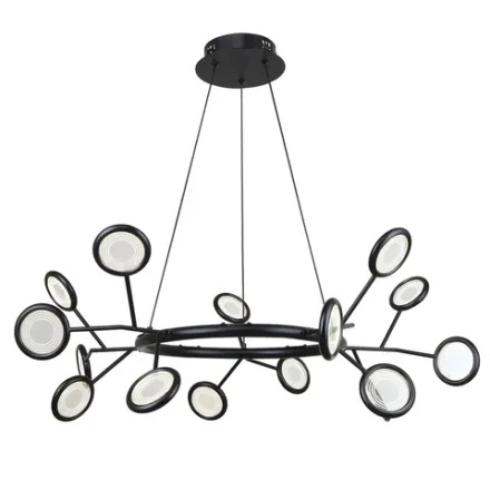Подвесная люстра Mugs 4252-15P, 15*LED*3W, 3825LM, 4000K. ТМ F-Promo