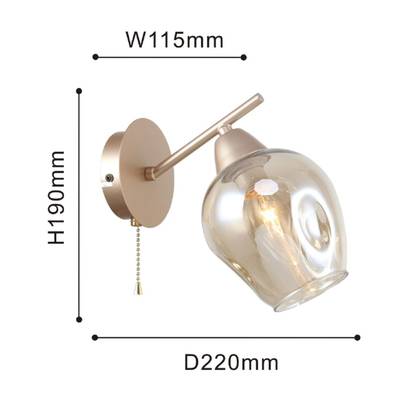 Бра Tilda 2658-1W, 1*E14*40W. ТМ F-Promo