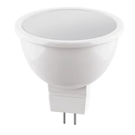 940214 ЛАМПА энергосберегающая LED 220V MR16 G5.3 6.5W=60W 325LM 120G FR 4000K 20000H