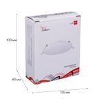 70605-9.0-001OL LED9W WH 4000K панель светодиодная