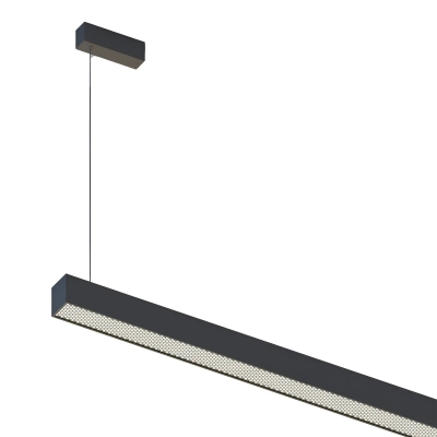 ST612.433.32 Светильник подвесной Черный LED 1*35W 3000K 698Lm Ra>80 120°IP20 L1120xW50xH60 180-220V