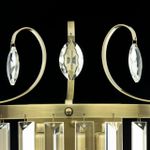 Citilux Инга CL335323 Бра хрустальное с выключателем Бронза