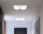 Светильник встраиваемый TN52423/2 WH/FR белый/белый матовый GX53 max 12W 210*105*45