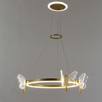 Подвесная люстра Arte Lamp DARCY A2187LM-1GO, 1хLED