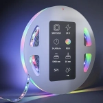 Светодиодная лента 24В 5050 14,4Вт/м 5м IP68 Адресная (SPI) Цветная (RGB) 201249. TM Maytoni