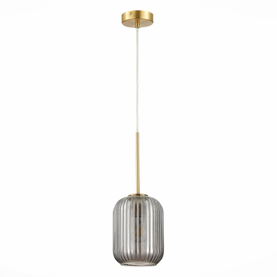 SL1154.323.01 Подвес ST-Luce Латунь/Дымчатый E27 1*60W