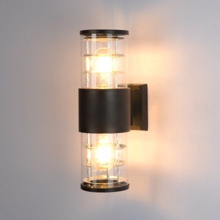Уличный настенный светильник Arte lamp TOKYO A5315AL-2BK, 2хE27