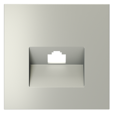 VLS001305 Накладка для розетки компьютерной RJ45 кат.6, S70 (сталь). (ТМ Maytoni)