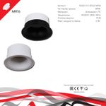 16062-9.0-001LD MR16 WT светильник точ.