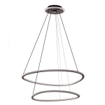 Citilux ТRIO CL215B061E LED Люстра подвесная с пультом Чёрная