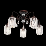 Citilux Синди CL330153 Люстра хрустальная Коричневая