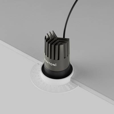 Встраиваемый светильник Dip Hight 3000K 9Вт 9° DL124-10W-3K-TRS-B. TM Maytoni