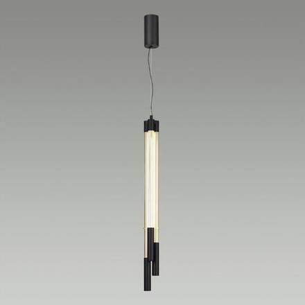 4393/30L HIGHTECH ODL24 143 металл/черный/акрил Подвесной светильник IP20 LED 30W 1400Лм 3000K 220V ANTA
