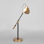 Настольная лампа 01141/1 черный/золото