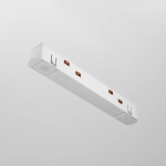 Коннектор питания прямой Exility белый, TRA034PC-42W. TM Maytoni