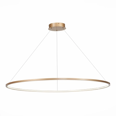 ST603.243.57 Светильник подвесной ST-Luce Золотистый/Белый LED 1*57W 4000K