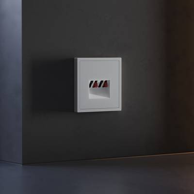 VLS001516 Накладка для розетки акустической 4-местной , S70 (серый). (ТМ Maytoni)