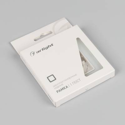 Рамка стеклянная FRM-OMALI-GS-1-WH (Arlight, -)