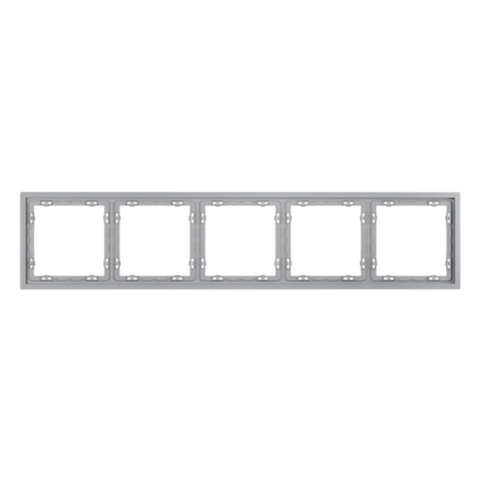 VLS100516 Рамка пластиковая VOLTUM S70 на 5 постов, (серый). (ТМ Maytoni)