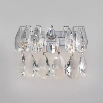 Настенный светодиодный светильник с хрусталем 437/1 Strotskis, LED