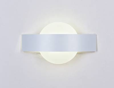 Настенный светодиодный светильник с акрилом FW201 WH/S белый/песок LED 4200K 9W 220*120*50