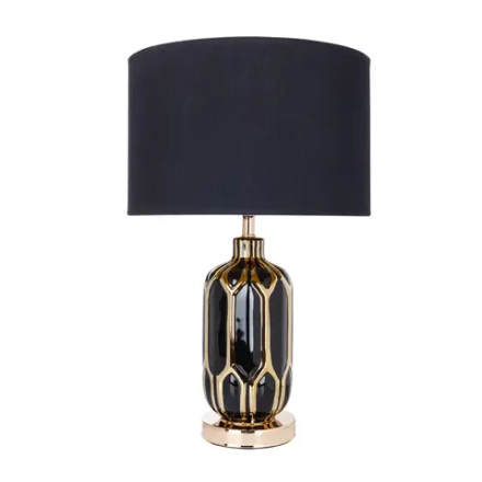 Декоративная настольная лампа Arte Lamp REVATI A4016LT-1BK, 1хE27