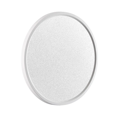 7661/32L MITRA LED SN 090 Светильник пластик/белый LED 32Вт 3000/4000K D400 IP40 OMEGA WHITE