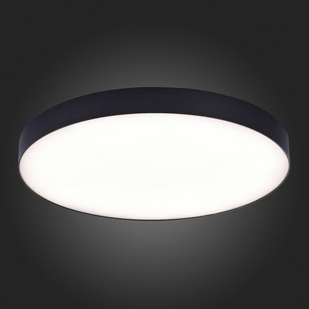 ST606.442.96 Светильник потолочный Черный LED 1*96W 4000K 8 640Lm Ra&gt;85 120° IP20 D600xH55 185-265V