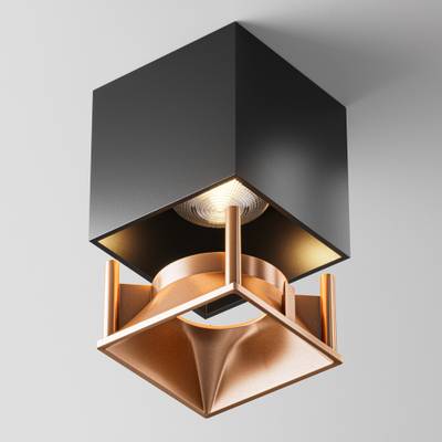 Декоративная рамка-отражатель для накладных светильников серии Альфа / Alfa LED, C065-01MG. TM Maytoni
