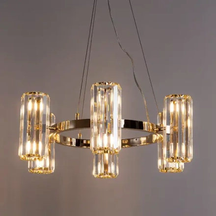 Подвесная люстра Arte Lamp SANTORINI A1049SP-12GO, 12хG9