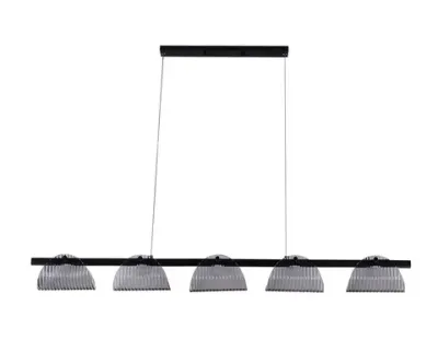 Люстра Каспи черный L132 h150 Led 5*6W (4000K)