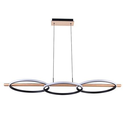 Подвесная люстра Arte Lamp FLUIDO A3913SP-24BK, 1хLED