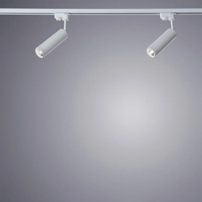 Трековый светильник Arte Lamp PERISCOPIO A1412PL-1WH, LED