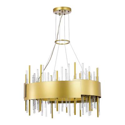 SL1633.203.12 Люстра подвесная ST-Luce Матовое золото/Матовое золото,Прозрачный E14 12*40W