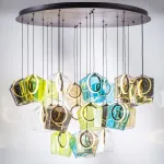 796349 Люстра CARAMELLO LED 24х6W 2600LM КОФЕЙНЫЙ/МУЛЬТИКОЛОР 3000K Lightstar