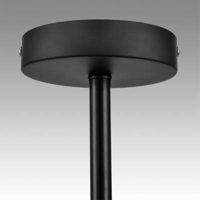 8059/4C COMFI LN24 черный, медь/дымчатый металл/стекло Люстра потолочная E27 4*60W 220V EMINA