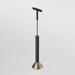 Mini Magnetic Трековый светильник 3W 3000K черный/латунь 85164/01