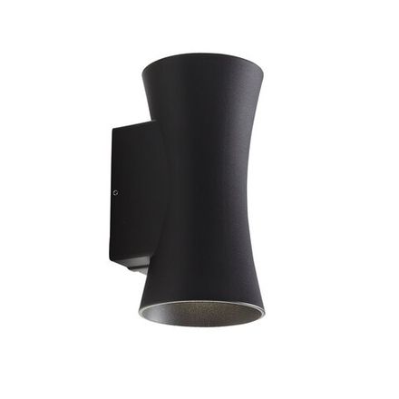 SL088.401.02 Светильник уличный настенный ST-Luce Черный кварцевый LED 2*5W 4000K