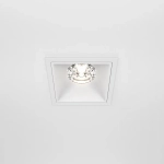 Встраиваемый светильник Альфа / Alfa LED 15 Вт 4000 К 36° с функцией диммирования, DL043-01-15W4K-D-SQ-W. TM Maytoni