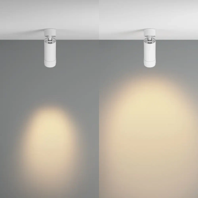 Потолочный светильник Фокус Зум / Focus Zoom 12 Вт 2700 К 15-50°, C055CL-L12W2.7K-Z-W. TM Maytoni