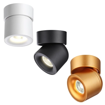 358810 OVER NT21 416 матовое золото Светильник накладной светодиодный IP20 LED 10W 850Лм 4000K 220V GESSO