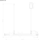 Подвесной светильник Arte Lamp DARCY A2187SP-1GO, 1хLED