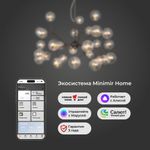 Умная подвесная люстра со стеклянными плафонами 545 Smart