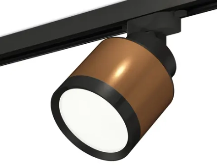 Комплект трекового светильника XT8117001 SCF/SBK/PBK кофе песок/черный песок/черный полированный GX53 (A2526, A2106, C8117, N8113)