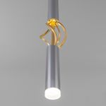 Подвесной светодиодный светильник в стиле лофт 50191/1 LED серебро / золото