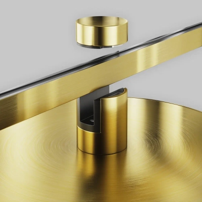 Трековый светильник Плато / Plato Flarity 3000K 10Вт 120°, TR153-1-10W3K-BS. TM Maytoni