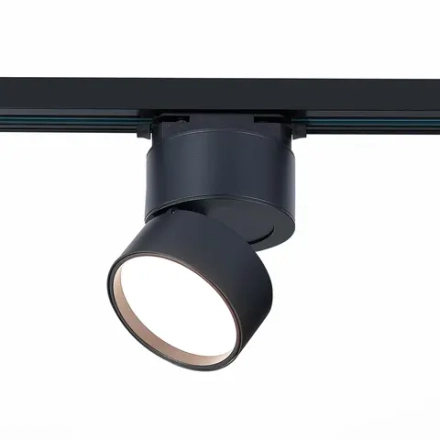 ST651.436.09 Св-к трек. Черный LED 1*9W 3000K 720Lm Ra>90 120° IP20 D85xH122 170-240VV