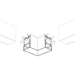 Угол S2-LINE-5470-L90 прямой (Arlight, Металл)