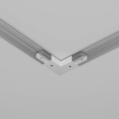 Угловой коннектор питания с вводом питания Unity белый, TRA001CLB-11W. TM Maytoni